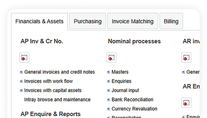 Click here to go to our product page for Unit4 Financials by Coda